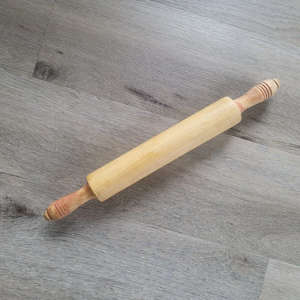 Julia Child Bundle: 1st Edition Cookbook & Wooden Rolling Pin